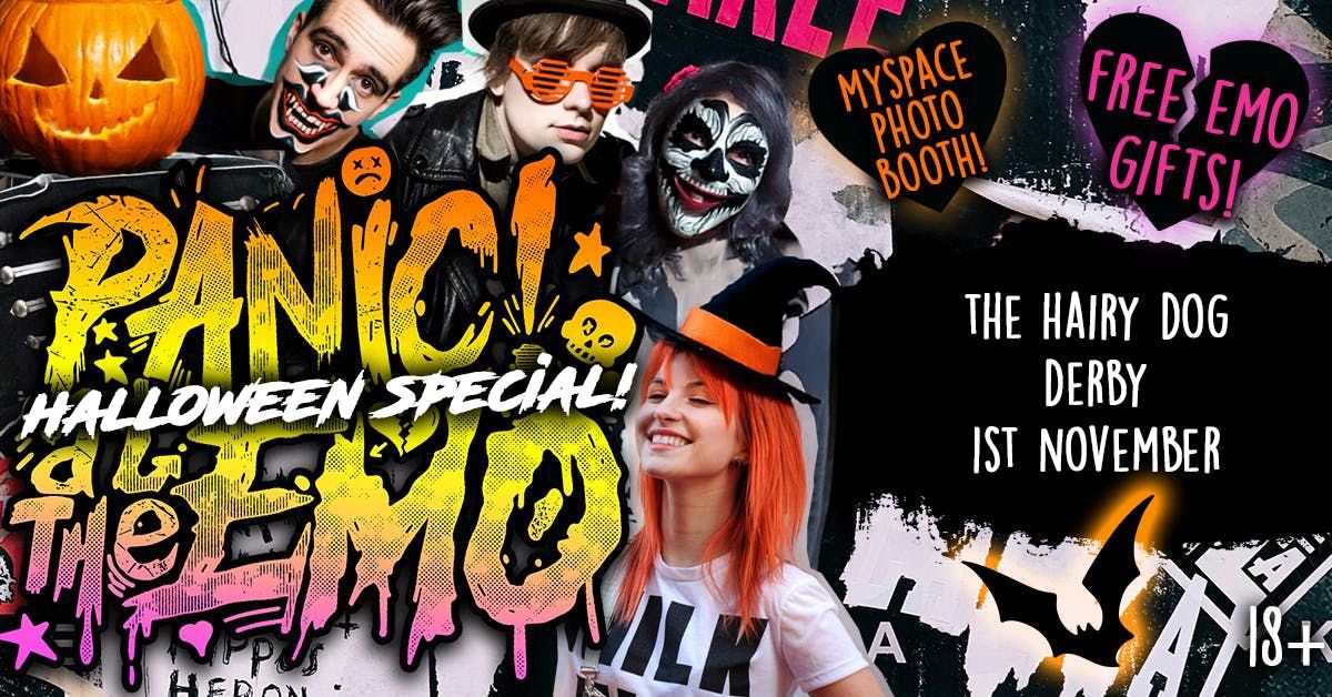 Panic At The Emo: Halloween Special Club Night at Hairy Dog, Derby