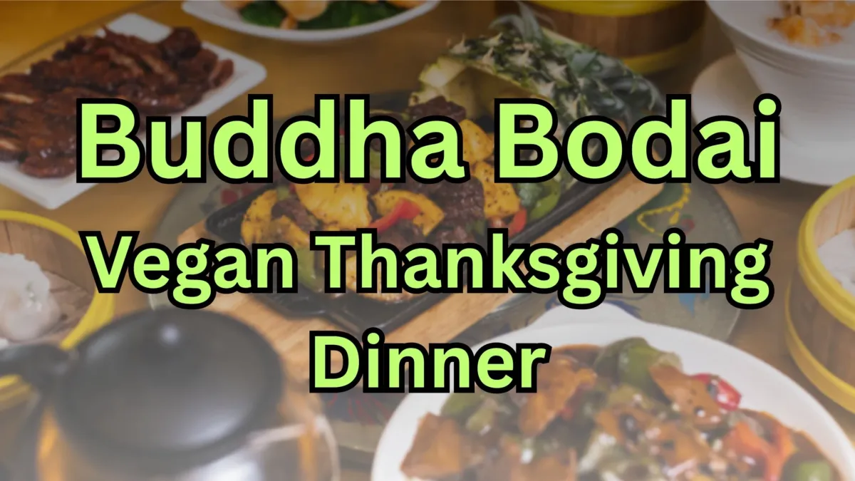 Vegan Thanksgiving Dinner @ Buddha Bodai