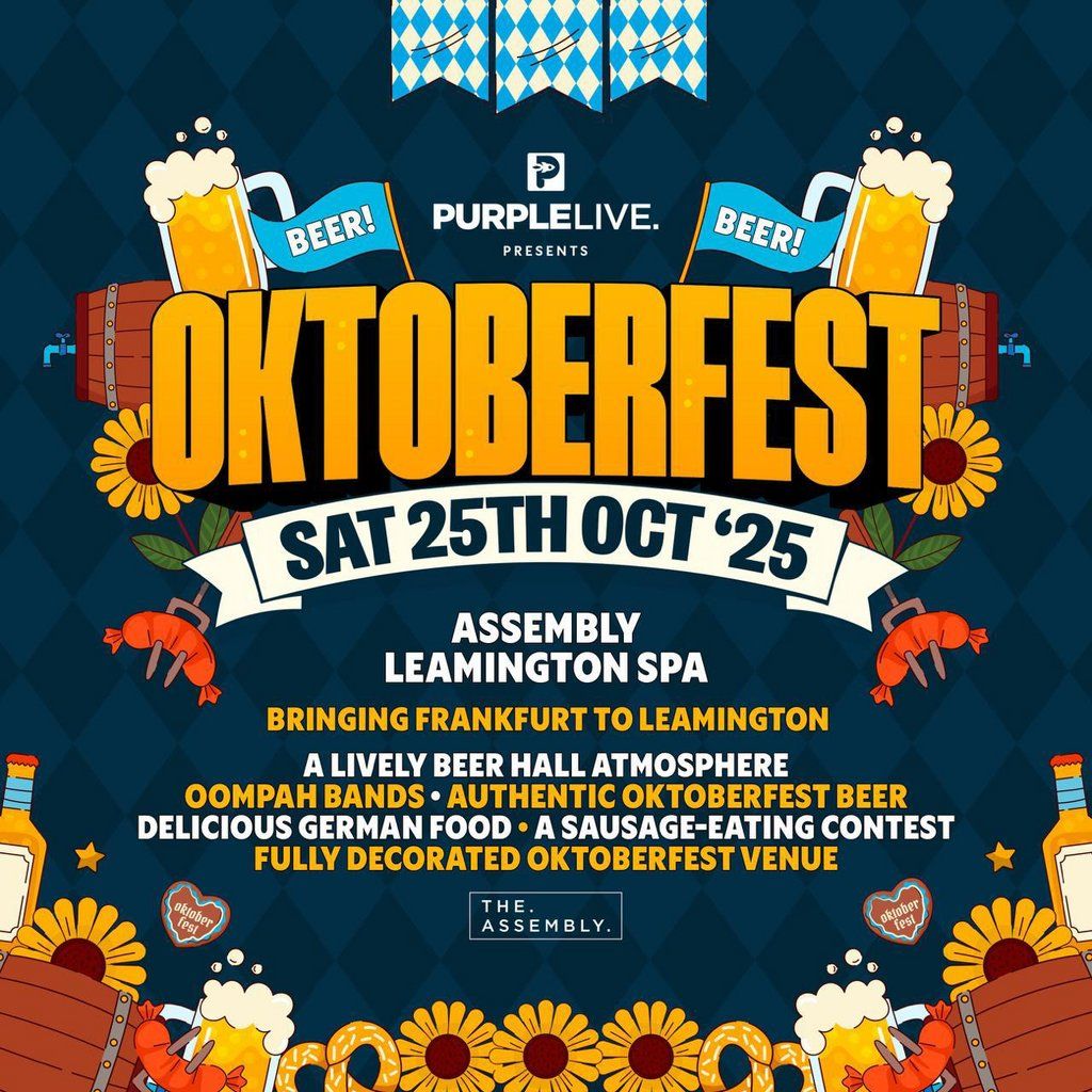 OKTOBERFEST LEAMINGTON SPA Saturday 25|10|25