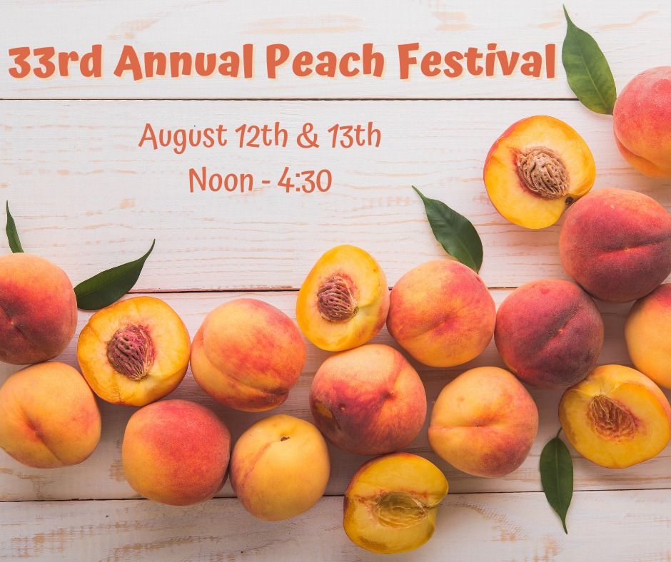 33rd Annual Peach Festival