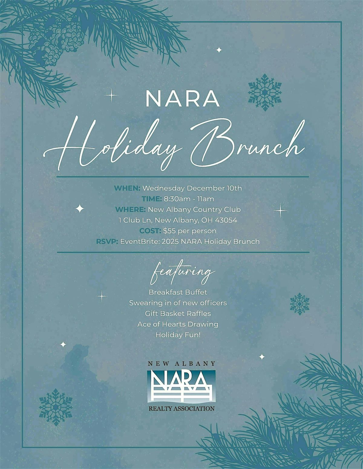 2025 NARA Holiday Brunch