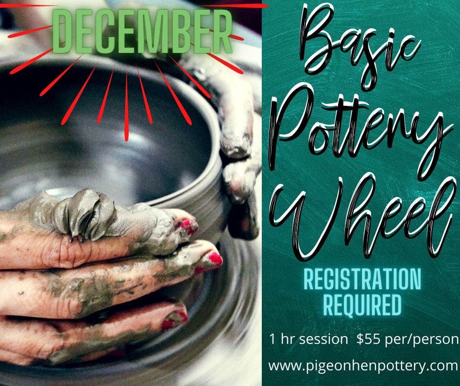 Basic Pottery Wheel December 2022 The Pigeon & The Hen Pottery, South