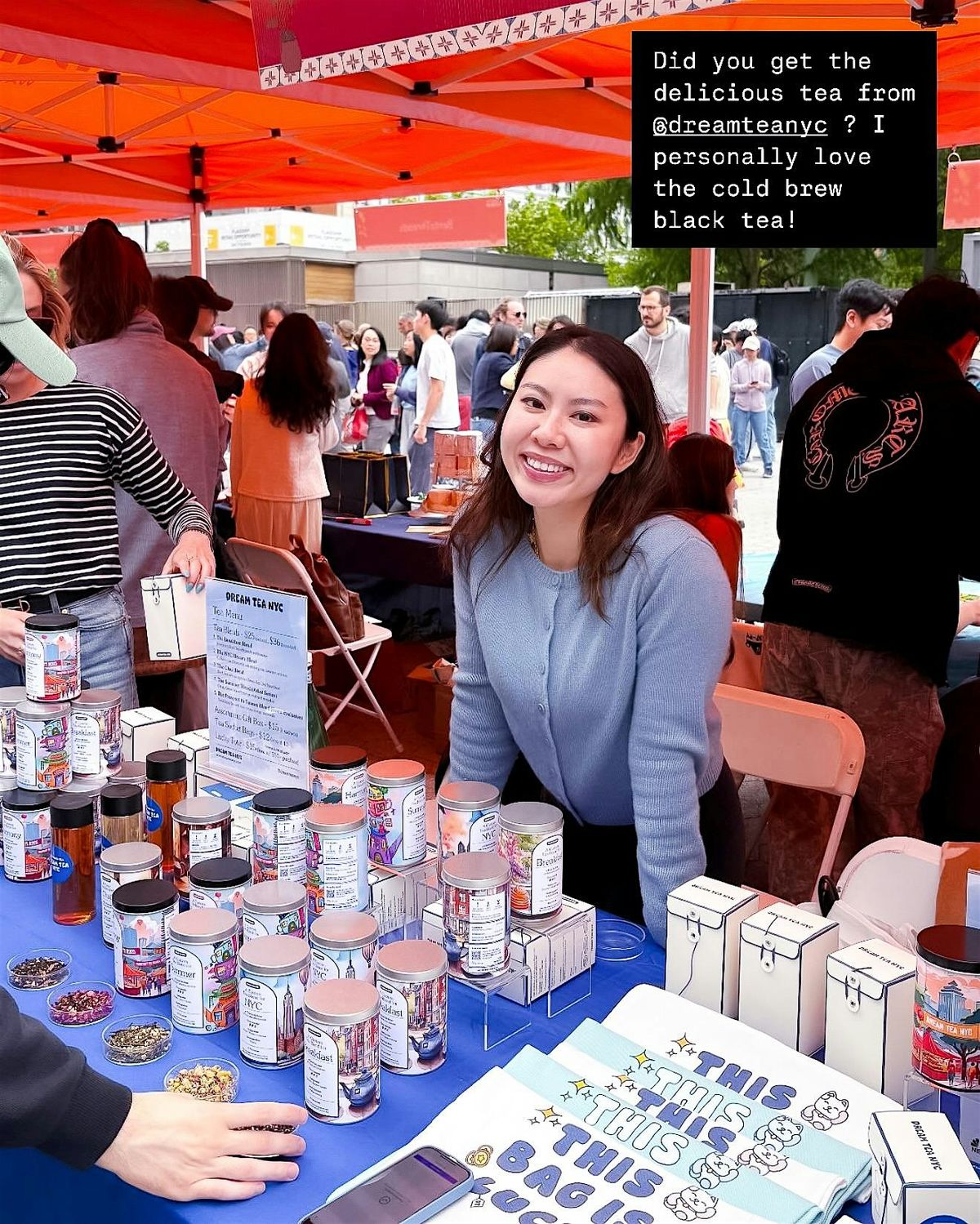 Dream Tea NYC at Passport to Taiwan in Union Sq!