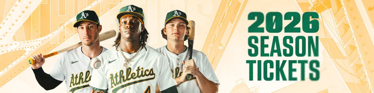 The Athletics vs. Houston Astros - Home Opener
