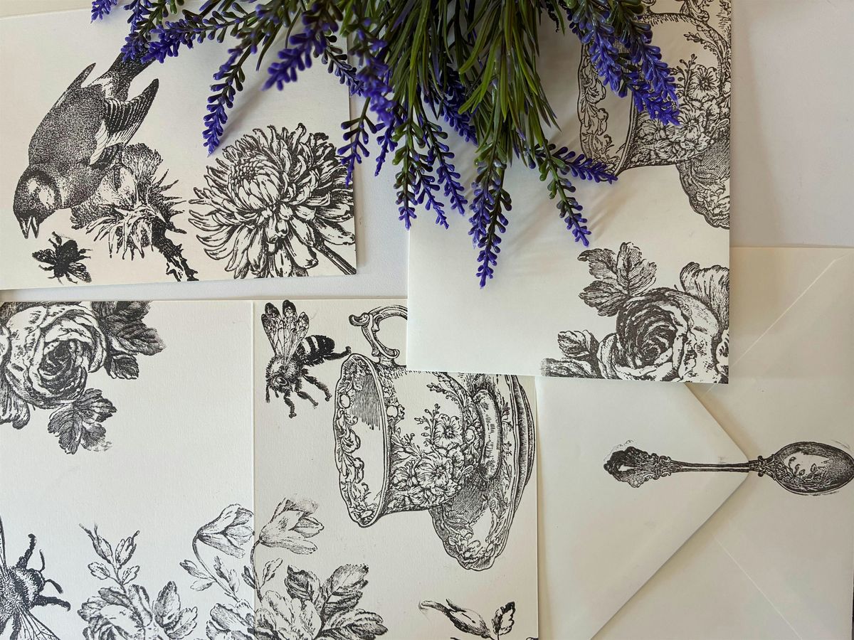 Creative Hand Stamping Greeting Card Workshop