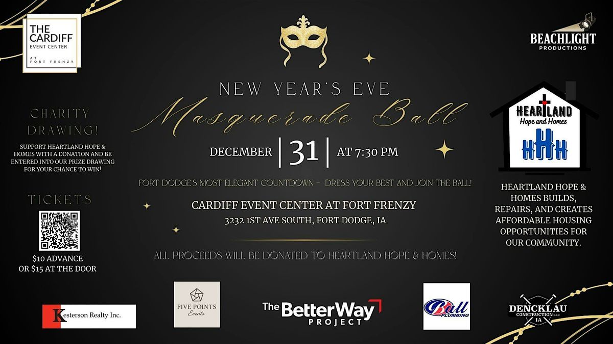New Year's Eve Masquerade Ball