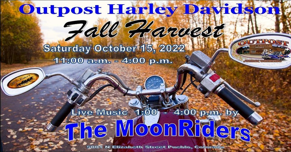 The MoonRiders at Outpost Harley Davidson Fall Harvest Celebration