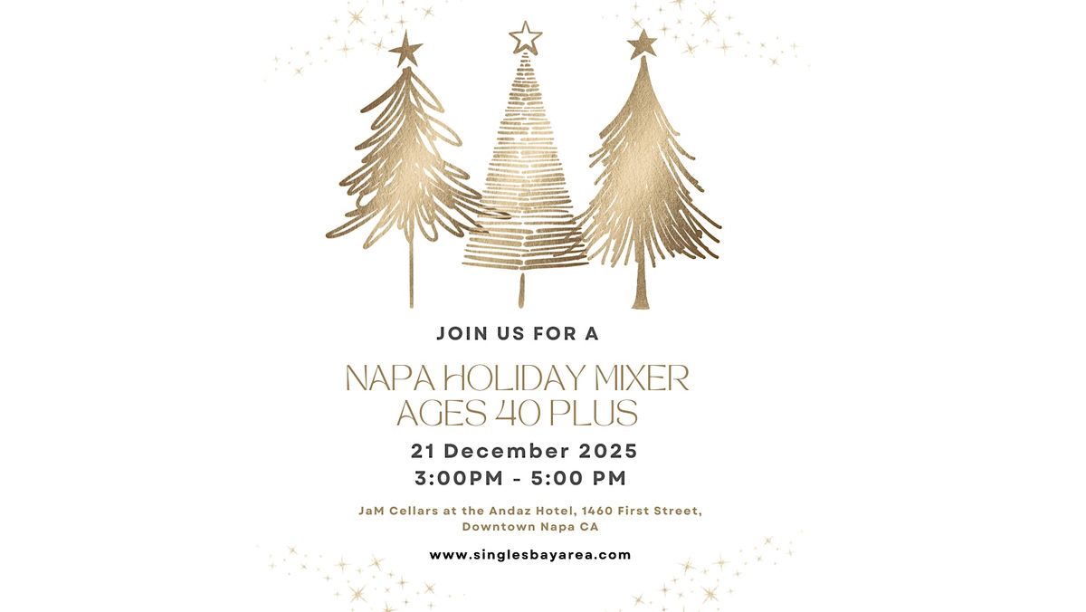 Napa HolidayMixer, ages 40+
