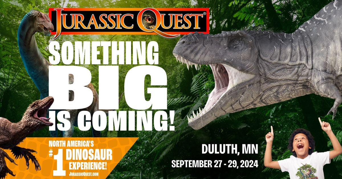 Jurassic Quest Interactive Dino Meet & Greet at Great Lakes Aquarium