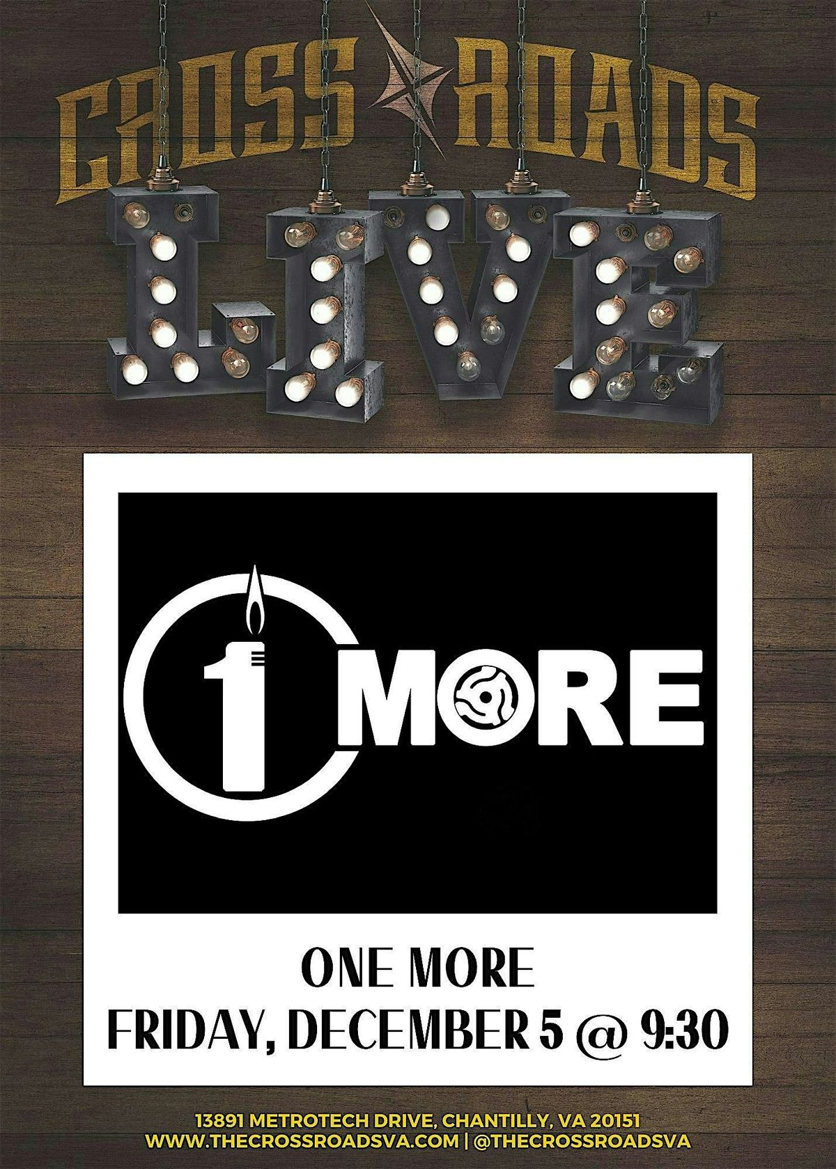 Crossroads Live Presents: One More