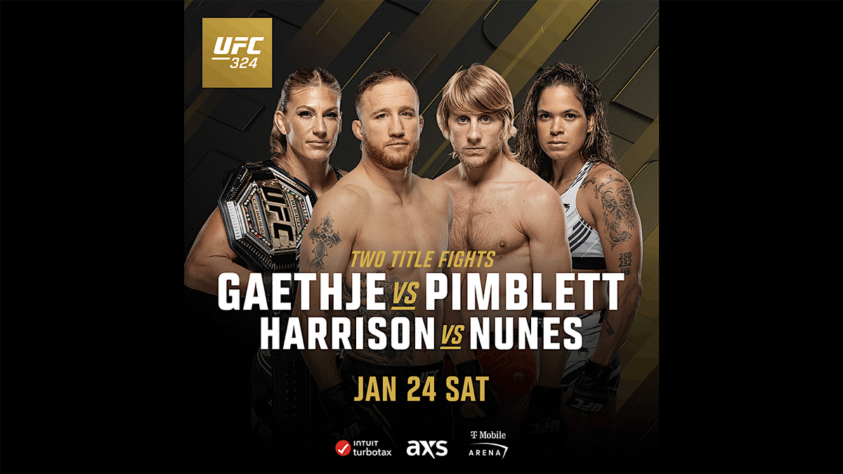 UFC 324 at Carraghers, New York on 24th January, 2026