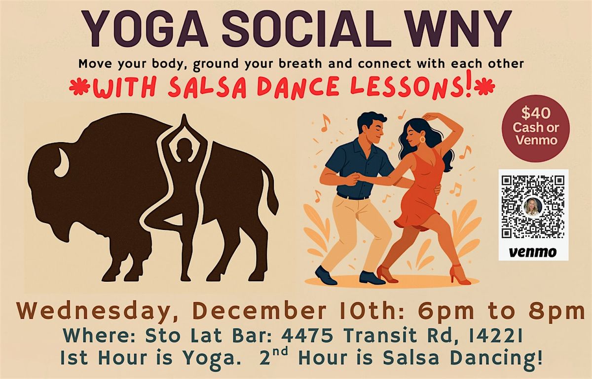 Yoga Social + Salsa Lesson