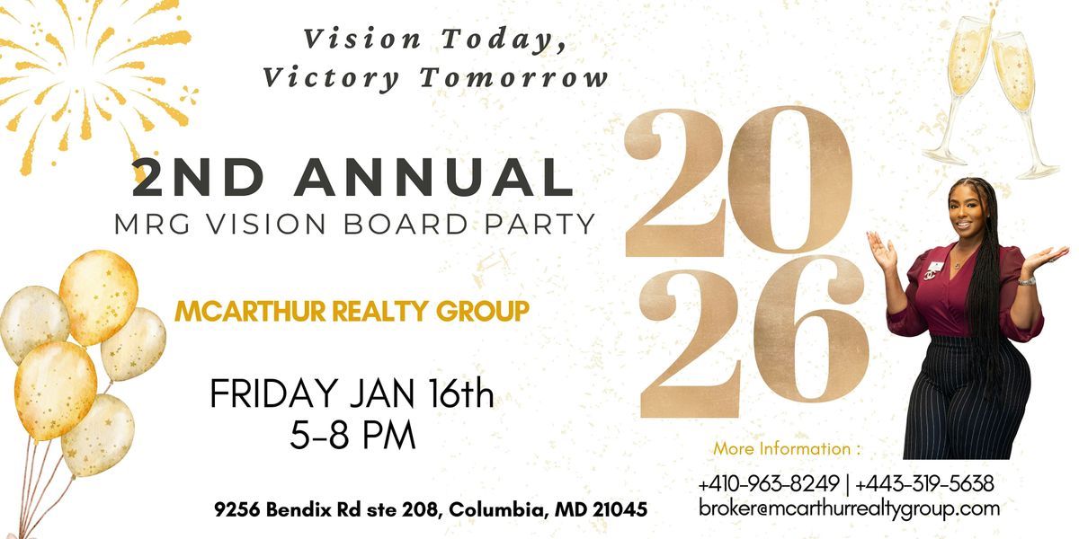 McArthur Group Community Outreach\u2019s 2nd Annual Vision Board Party 2026