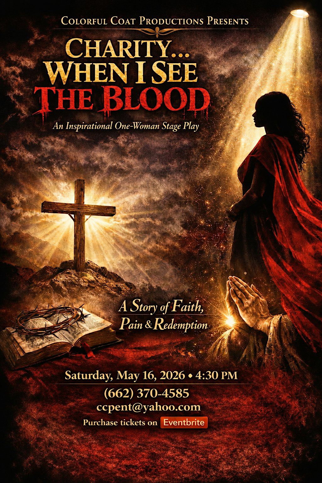 Charity\u2026\u201dWhen I See The Blood.\u201dWhen fear and struggle meet the Power of God