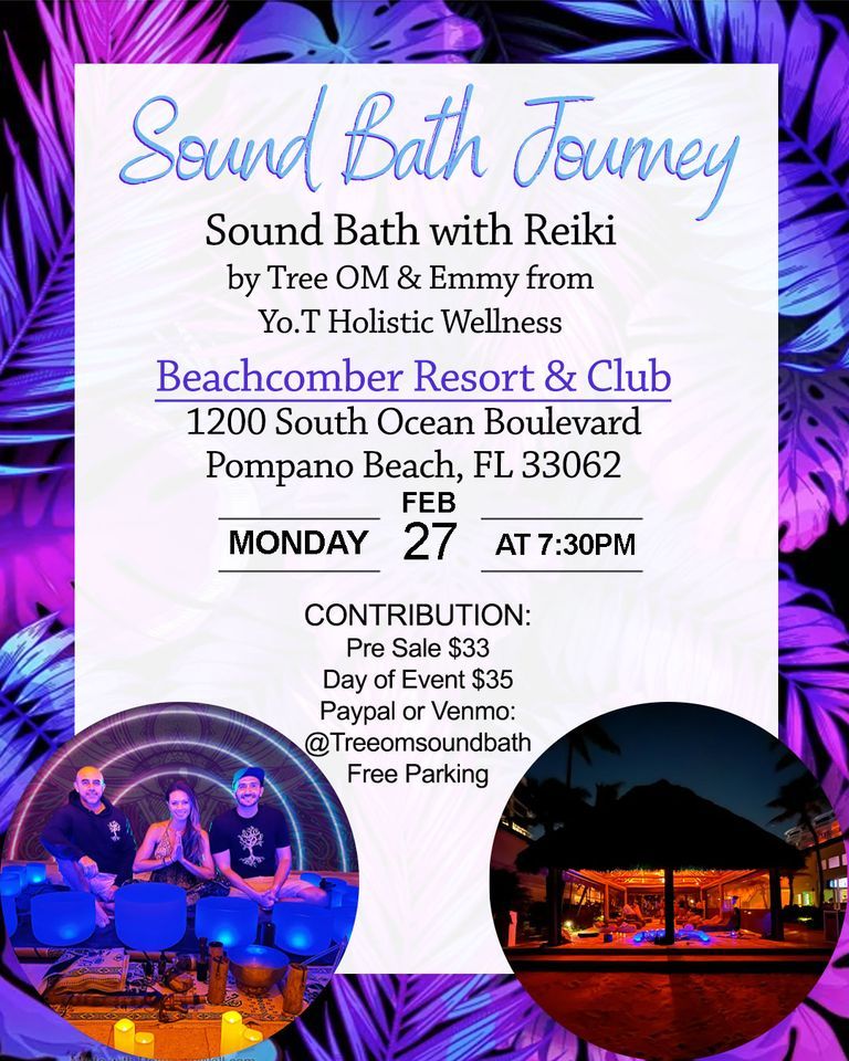 Beach Sound Bath & Energy Healing | An Evening Lullaby Dedicated to You | Beachcomber Resort ...