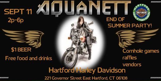 Aquanett Live At Hartford Harley Davidson End Of Summer Party Hartford Harley Davidson East Hartford Ct September 11 21