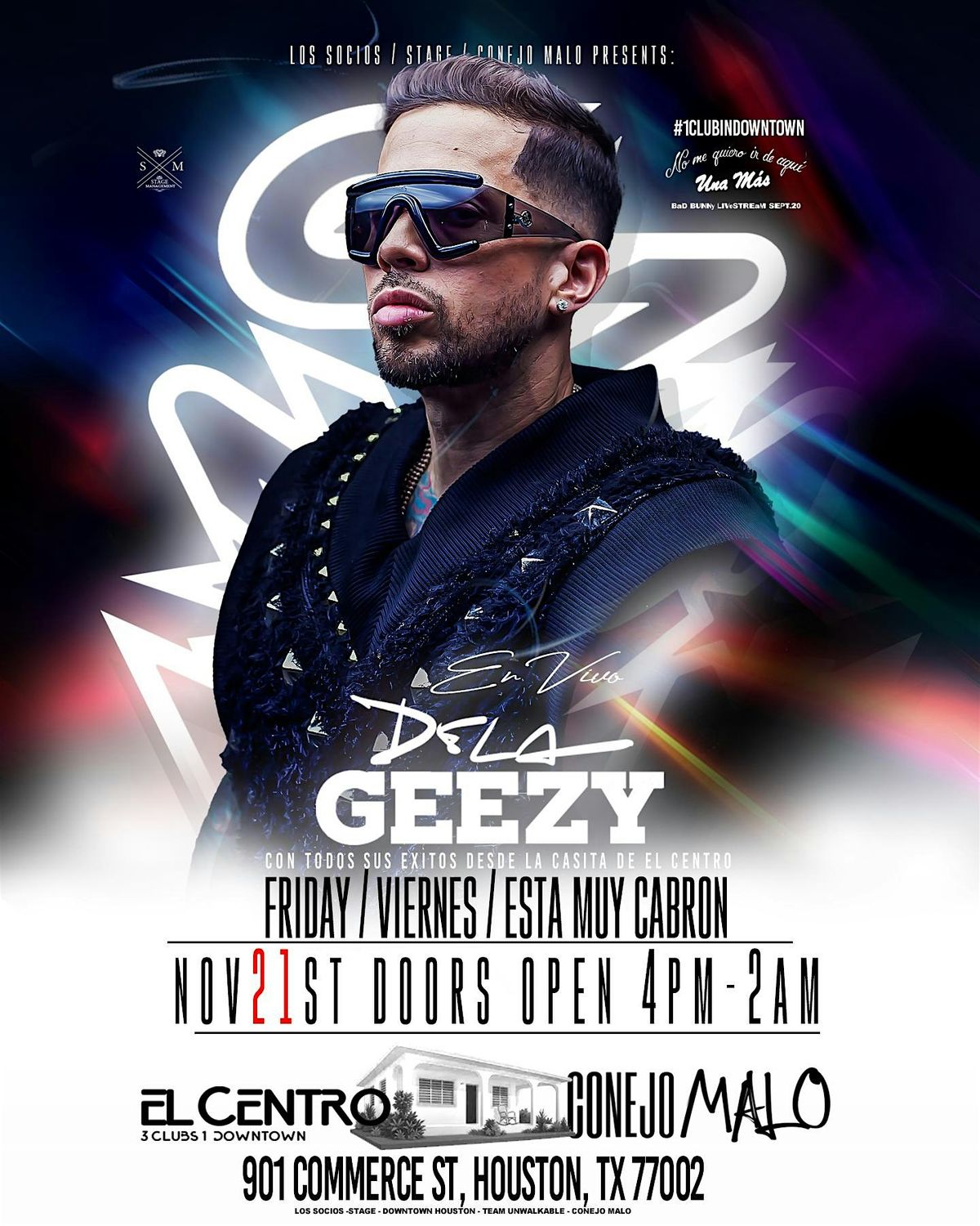 De La Ghetto Live @ El Centro