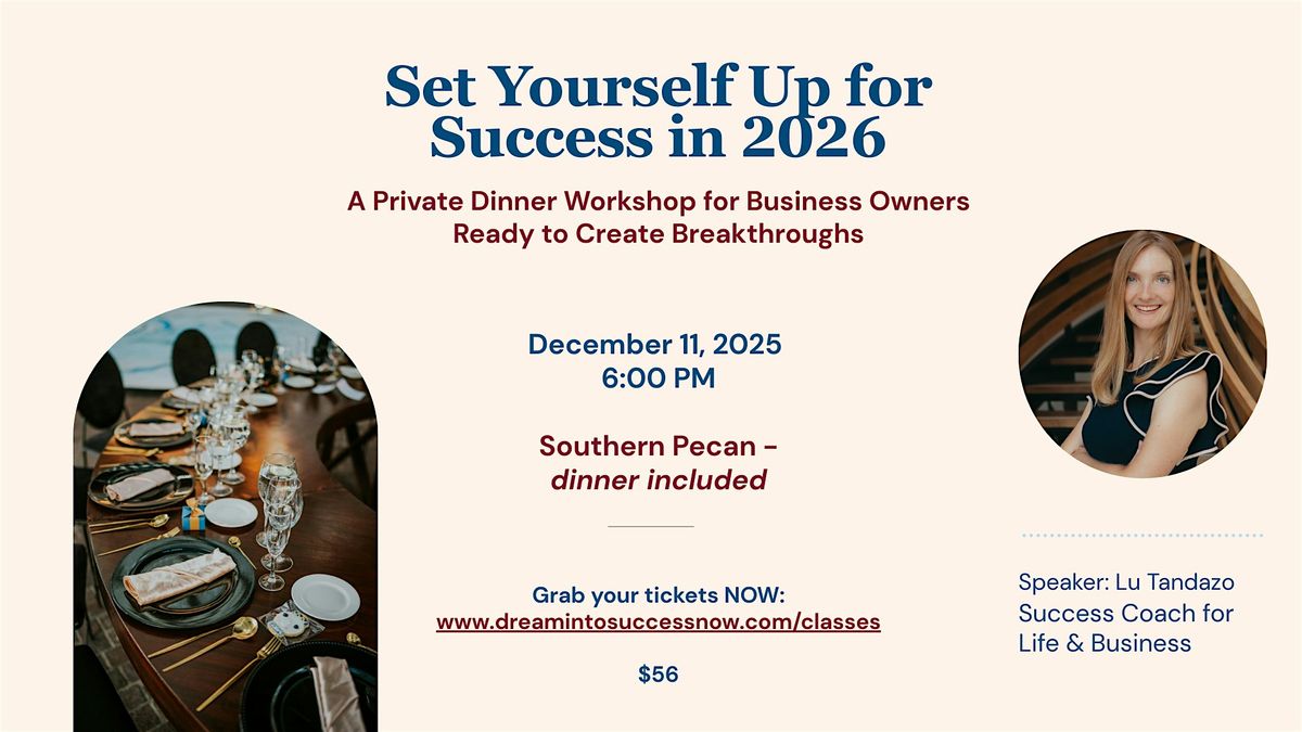 Set Yourself Up for Success in 2026