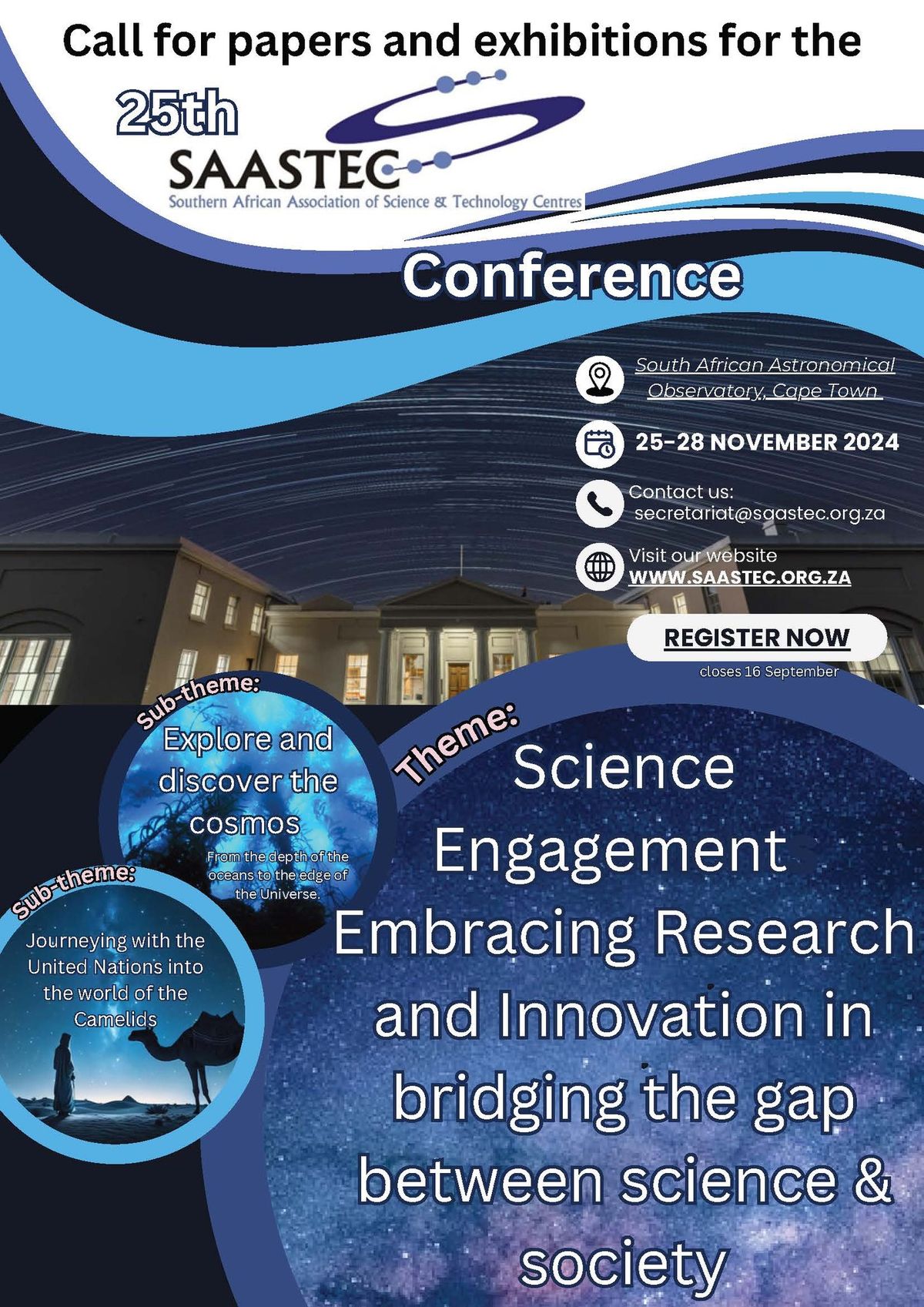 25th SAASTEC Conference