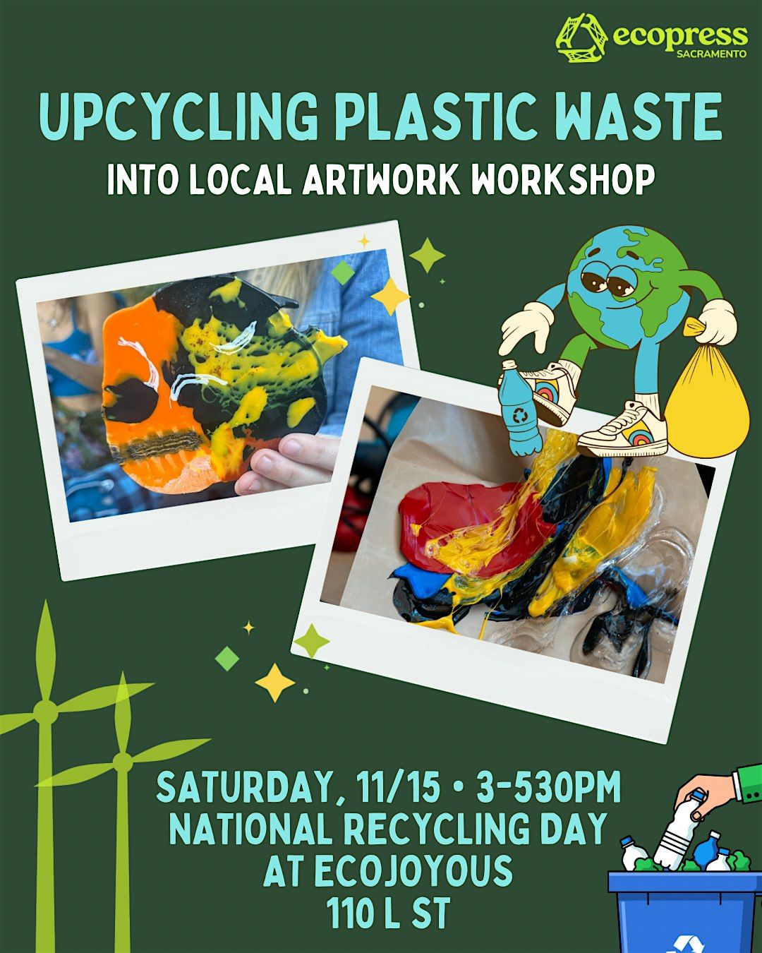 Upcycling Plastic Art Workshop