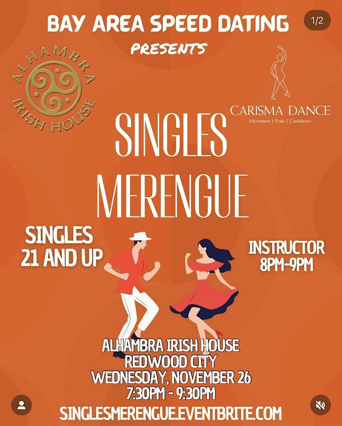 SINGLES MERENGUE lesson.