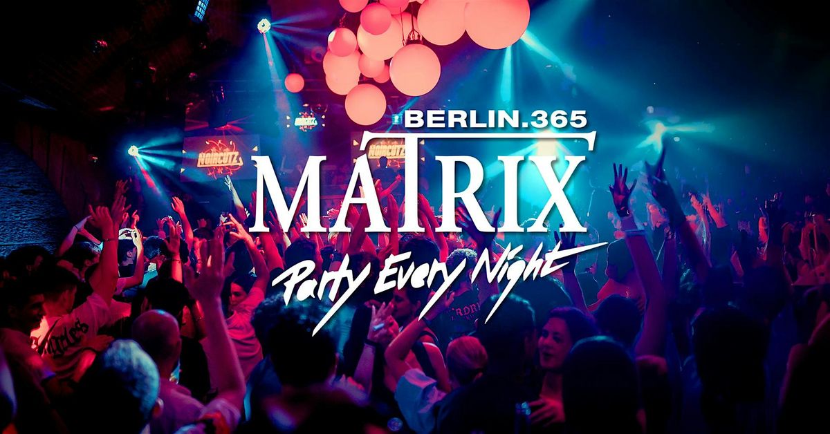 Matrix Club Berlin "Sunday" 30.11.2025