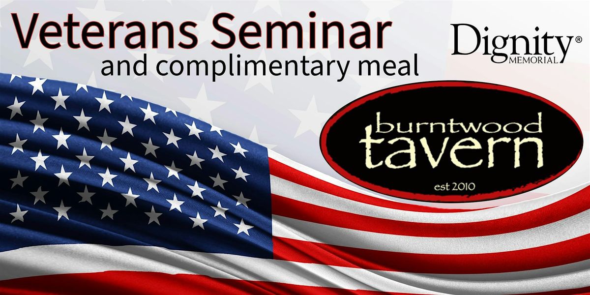 Veterans Seminar and complimentary meal : Topic Cremation and Burial