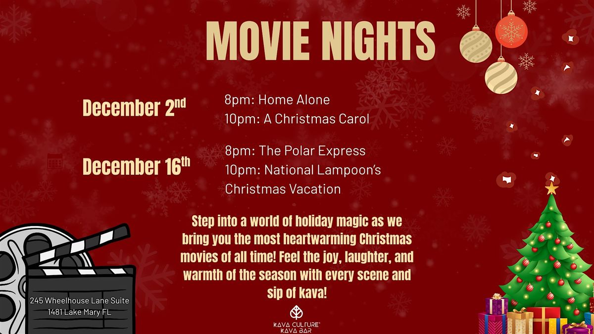 Holiday Movie Night