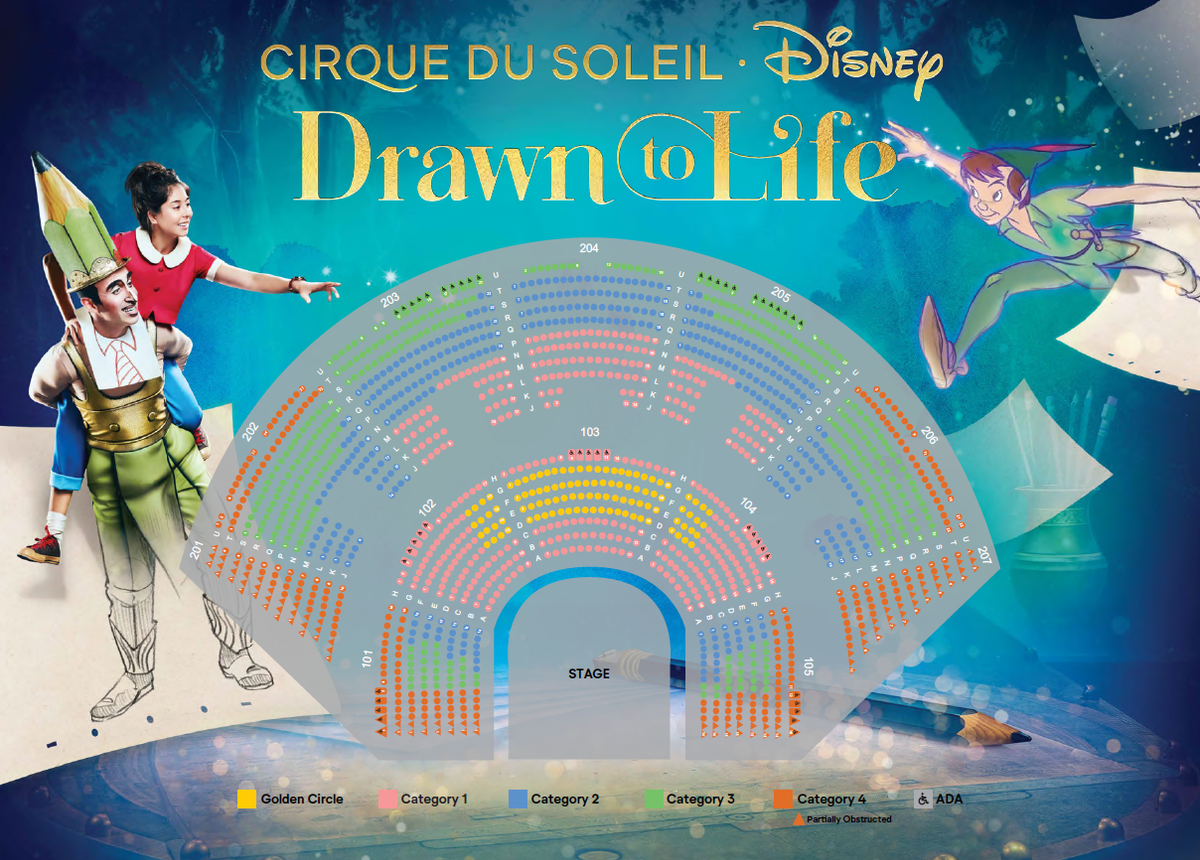 Drawn to Life Presented by Cirque du Soleil & Disney at Disney Springs