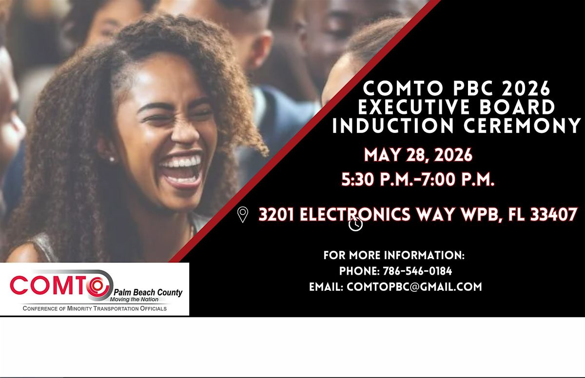 COMTO Palm Beach County 2026 Executive Board Installation
