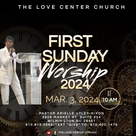 3/3/2024 TLCC First Sunday Worship Service | 3926 Market St, Ste 204 ...