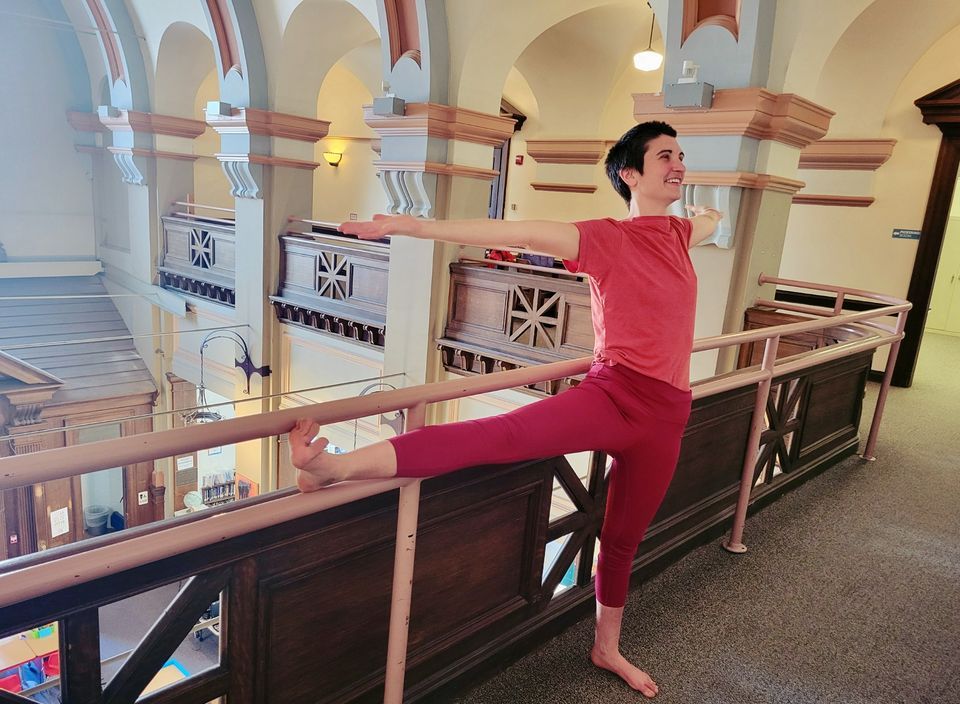 FREE Iyengar Yoga at the Fletcher Free Library