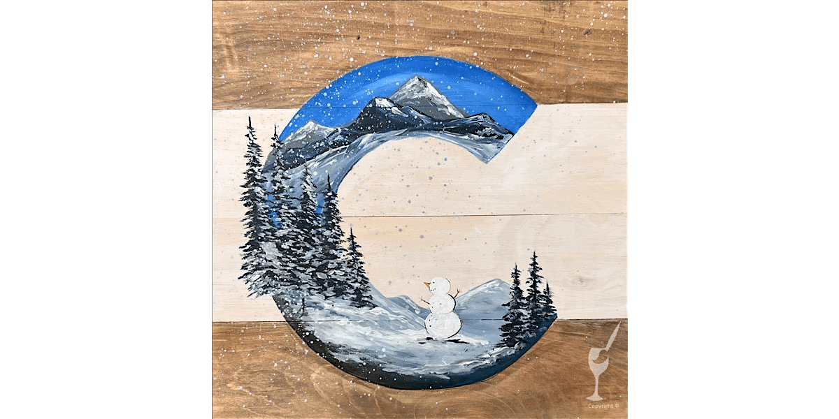 Winter in Colorado - Paint and Sip in Denver | Classpop!\u2122
