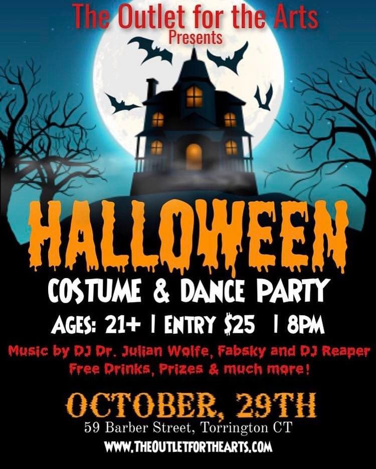 Halloween Costume and Dance Party The Outlet for The Arts, LLC