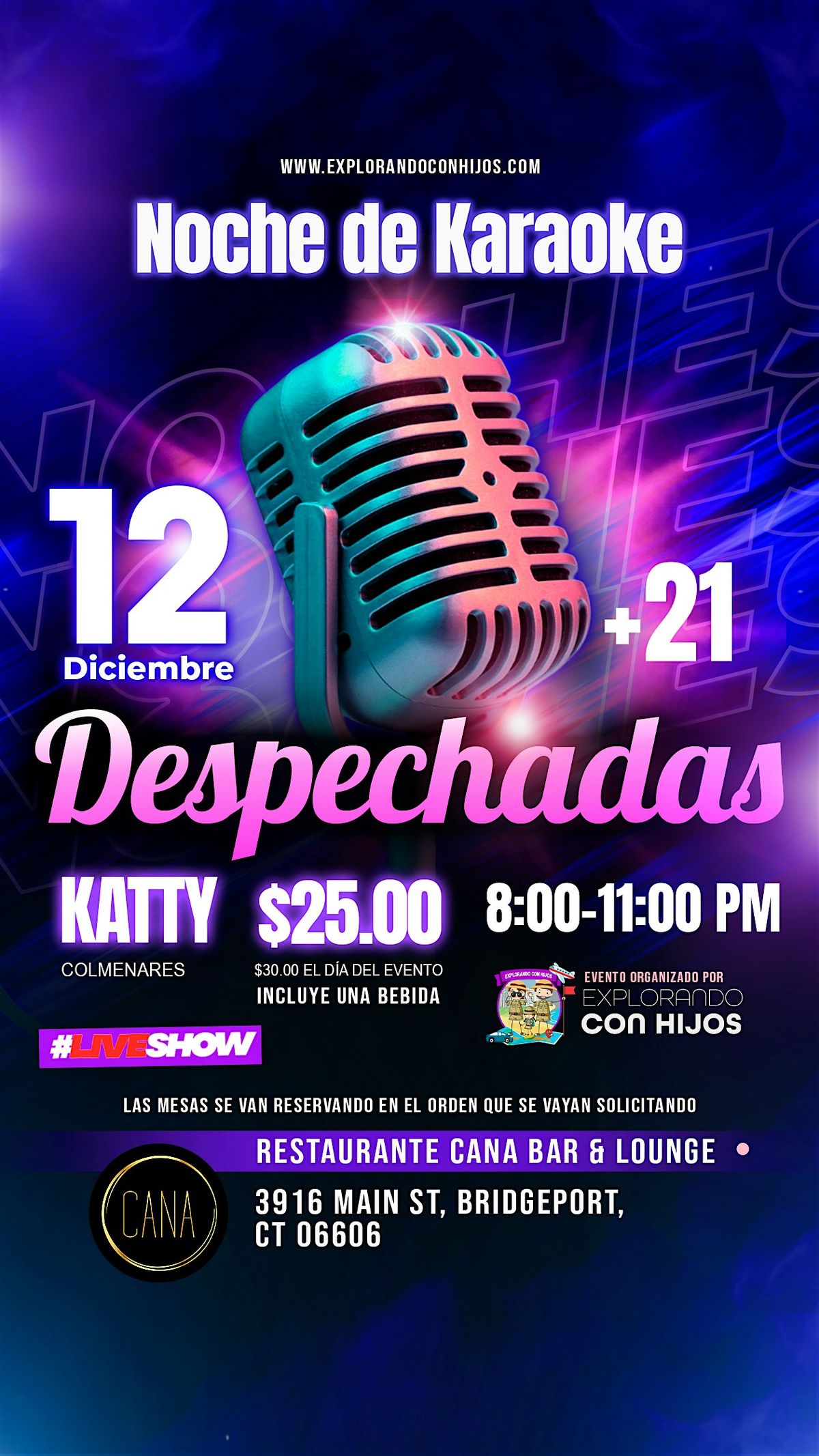 DESPECHADAS KAREOKE NIGHT