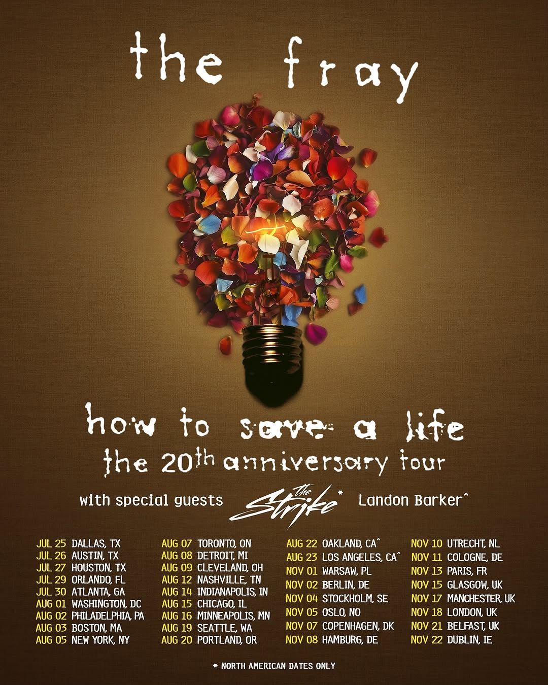 The Fray Utrecht Tickets