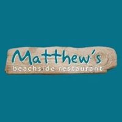 Matthew's beachside restaurant