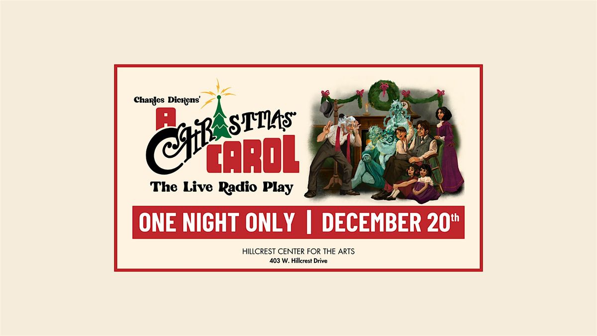 A CHRISTMAS CAROL LIVE RADIO PLAY
