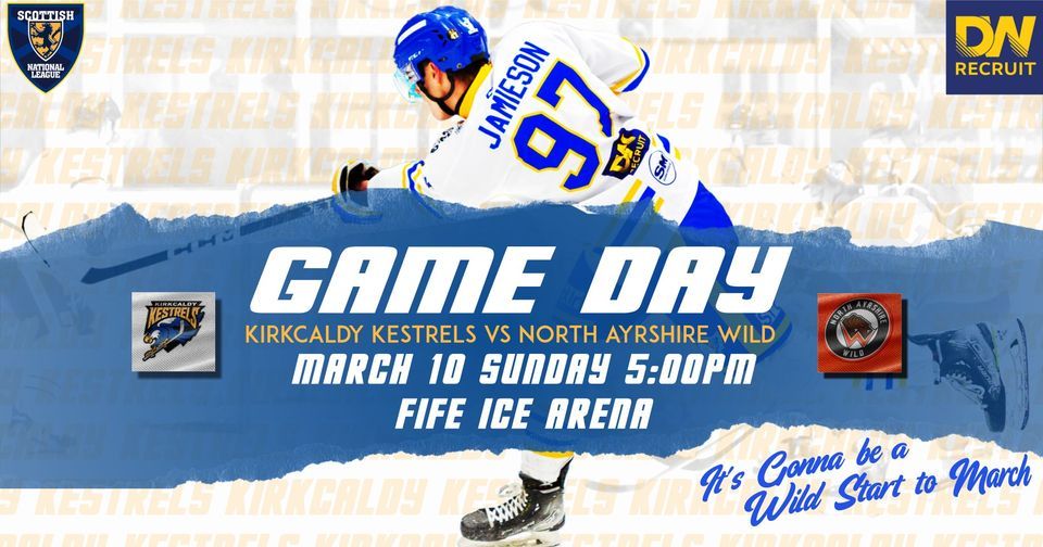 Kirkcaldy Kestrels v North Ayrshire Wild Fife Ice Arena, Kirkcaldy