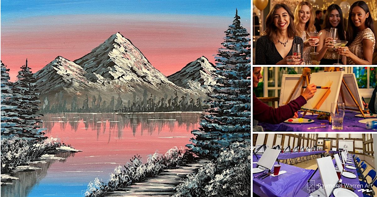 Paint Night - 'Winter Wonders - Bob Ross-Style' - Horsham