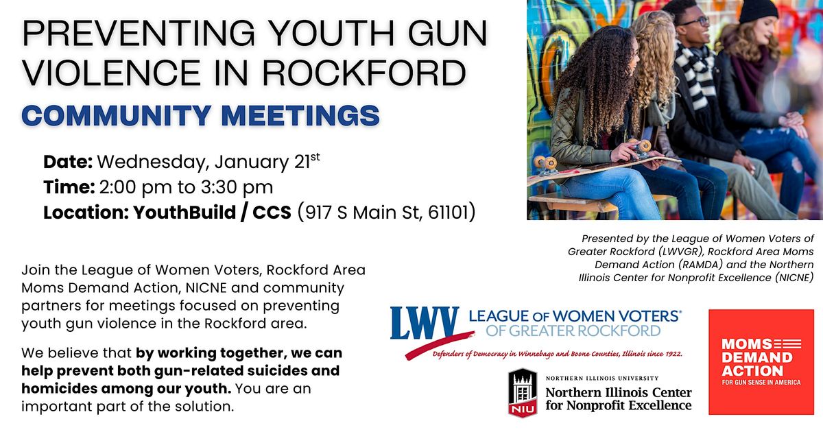 Preventing Youth Gun Violence in Rockford - January Meeting