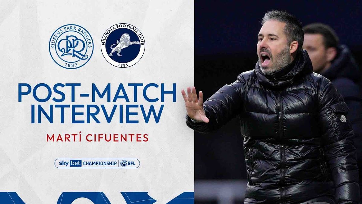 Millwall FC vs Queens Park Rangers FC at The Den