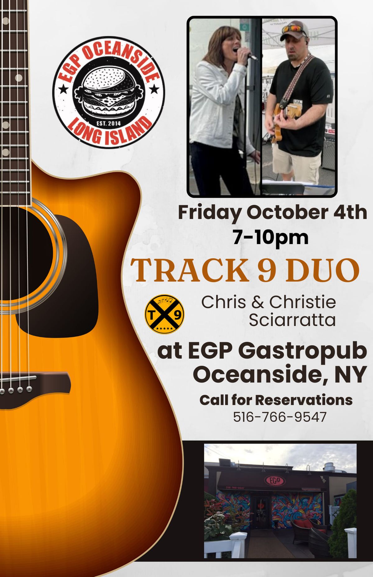 Track 9 Duo at EGP Oceanside! EGP Oceanside October 4, 2024