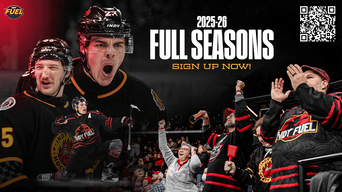 Parking Adirondack Thunder at Indy Fuel
