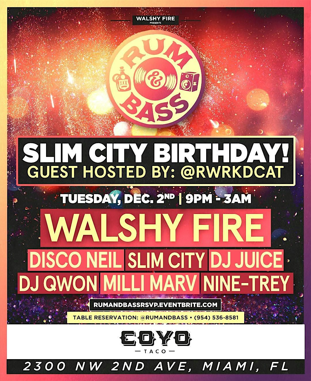 Rum & Bass Art Basel Kick OFF