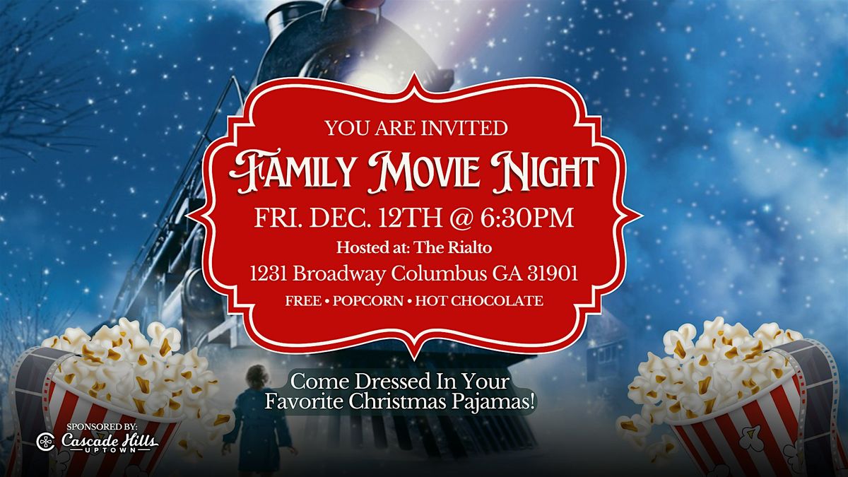 Family Christmas Movie Night