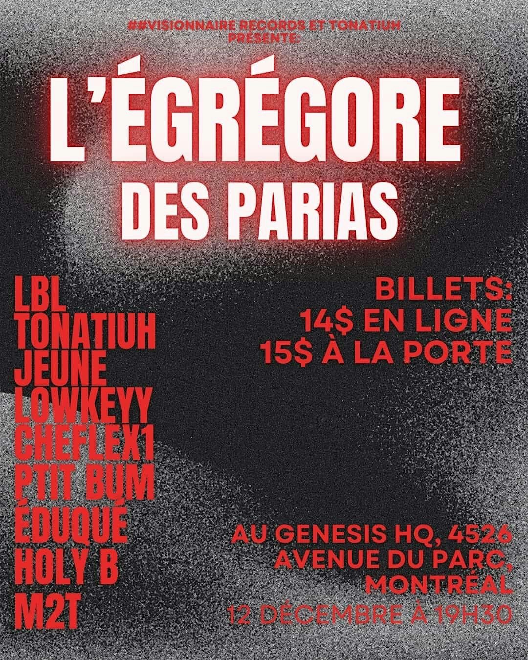 L\u2019\u00c9GR\u00c9GORE DES PARIAS