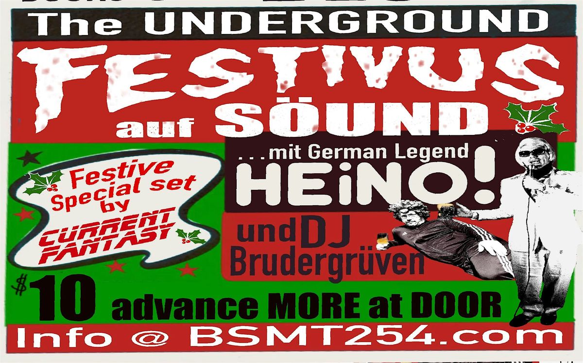 Heino\u2018s Underground Festivus auf S\u00f6und