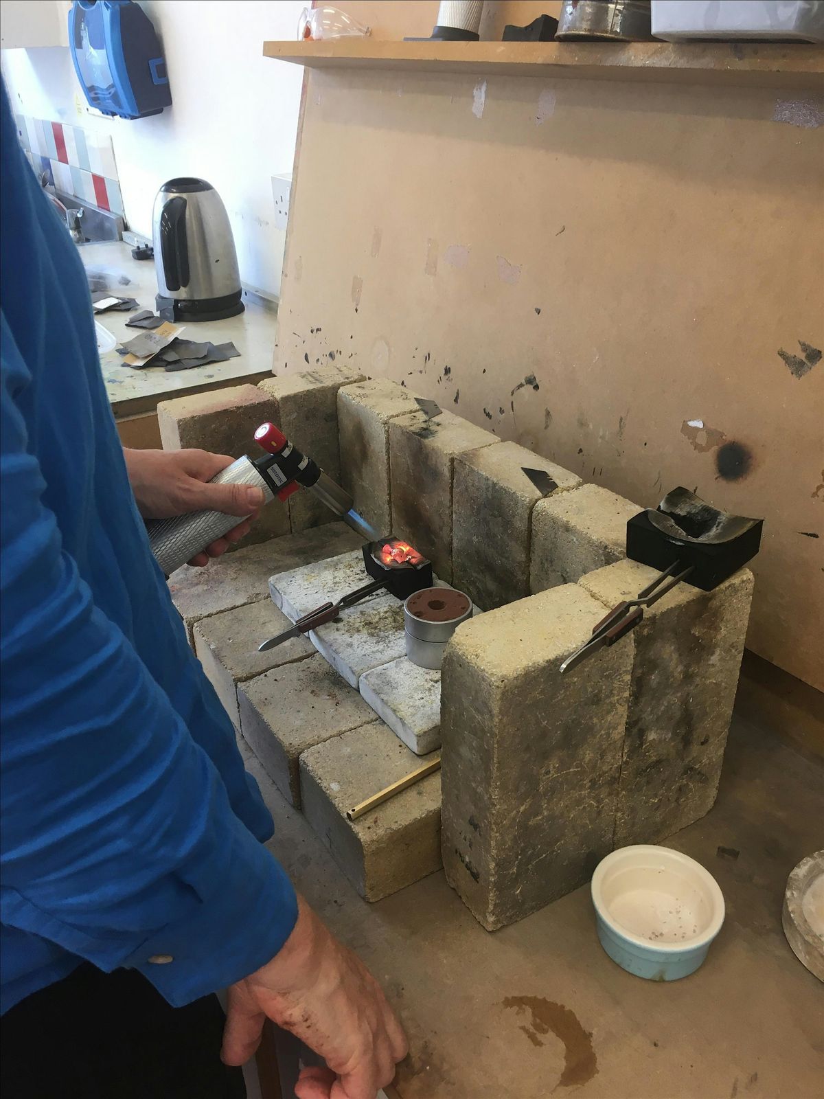 Sand Casting in Pewter with Anna Watson