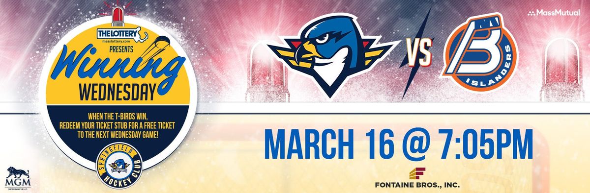 Springfield Thunderbirds vs. Utica Comets